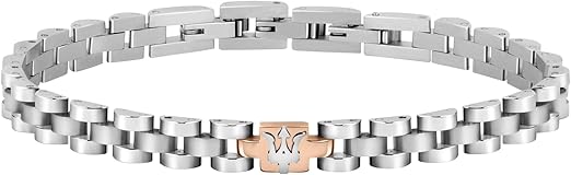 Maserati Bracciale da uomo, Collezione J, in acciaio - JM219AQH17