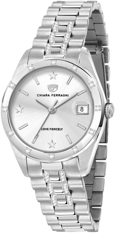 Ferragni Orologio Chiara Donna Analogico Al quarzo con cinturino Acciaio inossidabile R1953100514