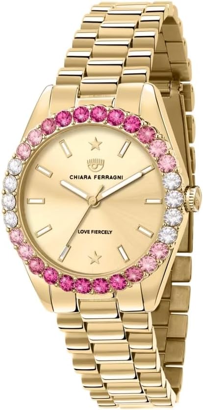 Ferragni Orologio Chiara Donna Analogico Al quarzo con cinturino Acciaio inossidabile R1953100501