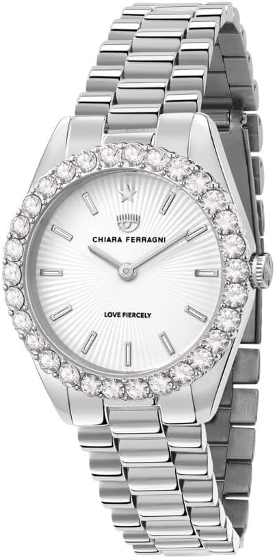 Ferragni Orologio Chiara Donna Analogico Al quarzo con cinturino Acciaio inossidabile R1953100511