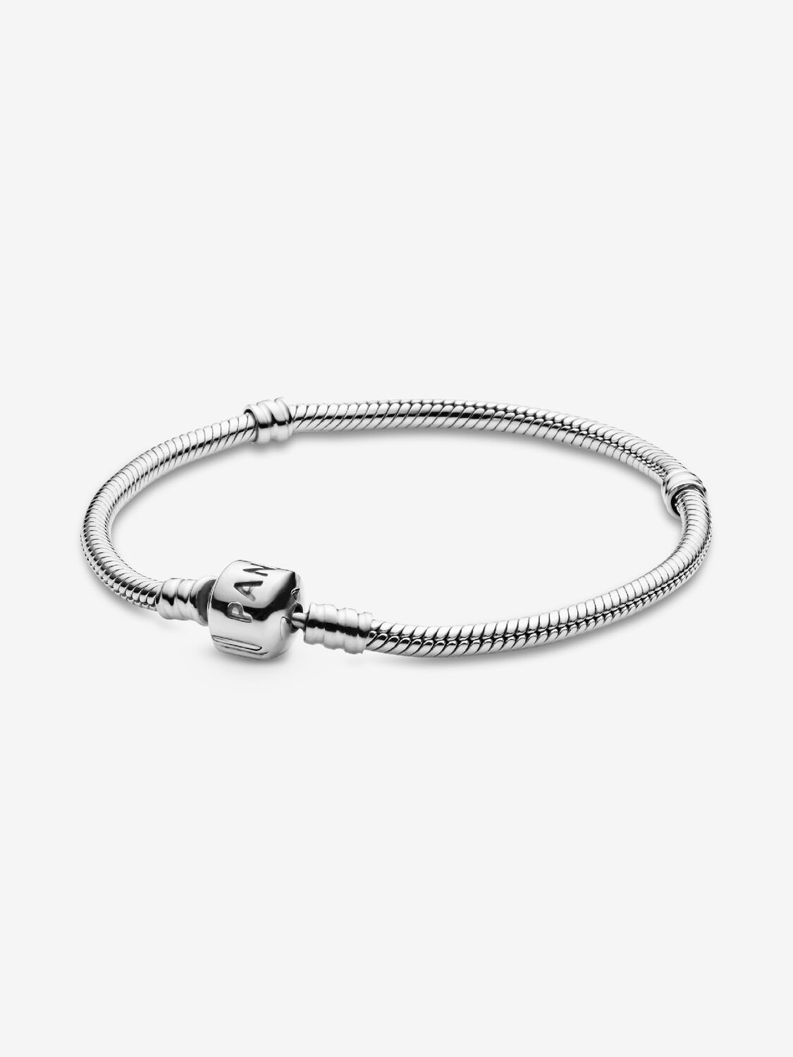 PANDORA Icons - Bracciale con maglia snake in argento sterling  590702HV