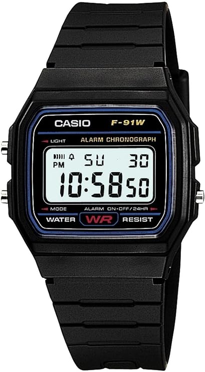 Casio Orologio Unisex F-91W-1YEF