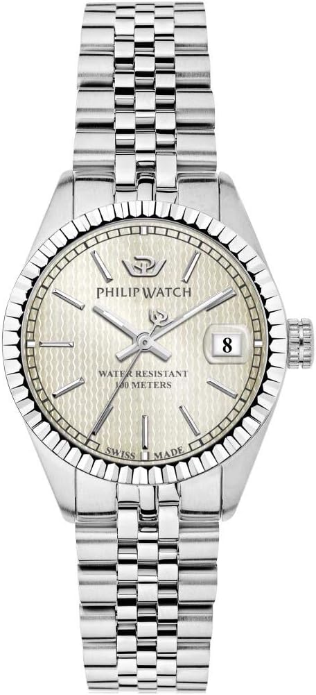 Philip Watch CARIBE Orologio Donna Tempo e data in Acciaio - R8253597539