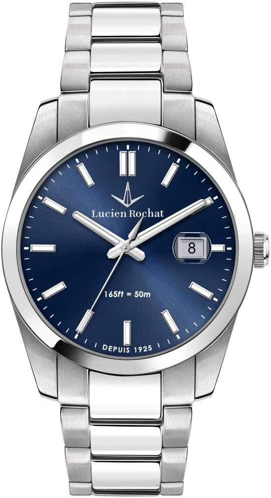 LUCIEN ROCHAT LÈMAN Orologio Uomo Tempo e data in Acciaio - R0453114002