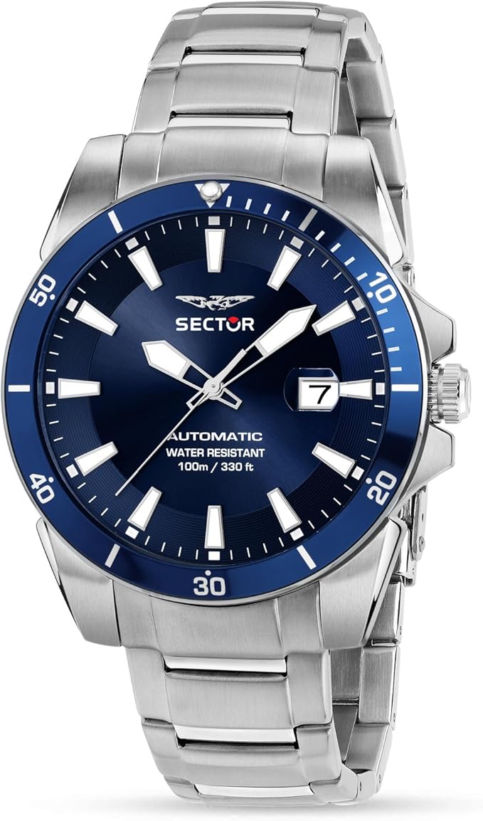 Sector No Limits Orologio Uomo, Automatico, Analogico, Collezione 450 - R3223276005