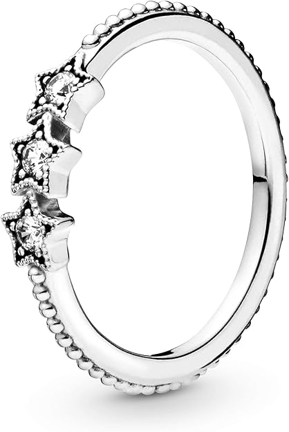 PANDORA Passions - Anello stelle in argento sterling, con pietre di zirconia cubica incolori