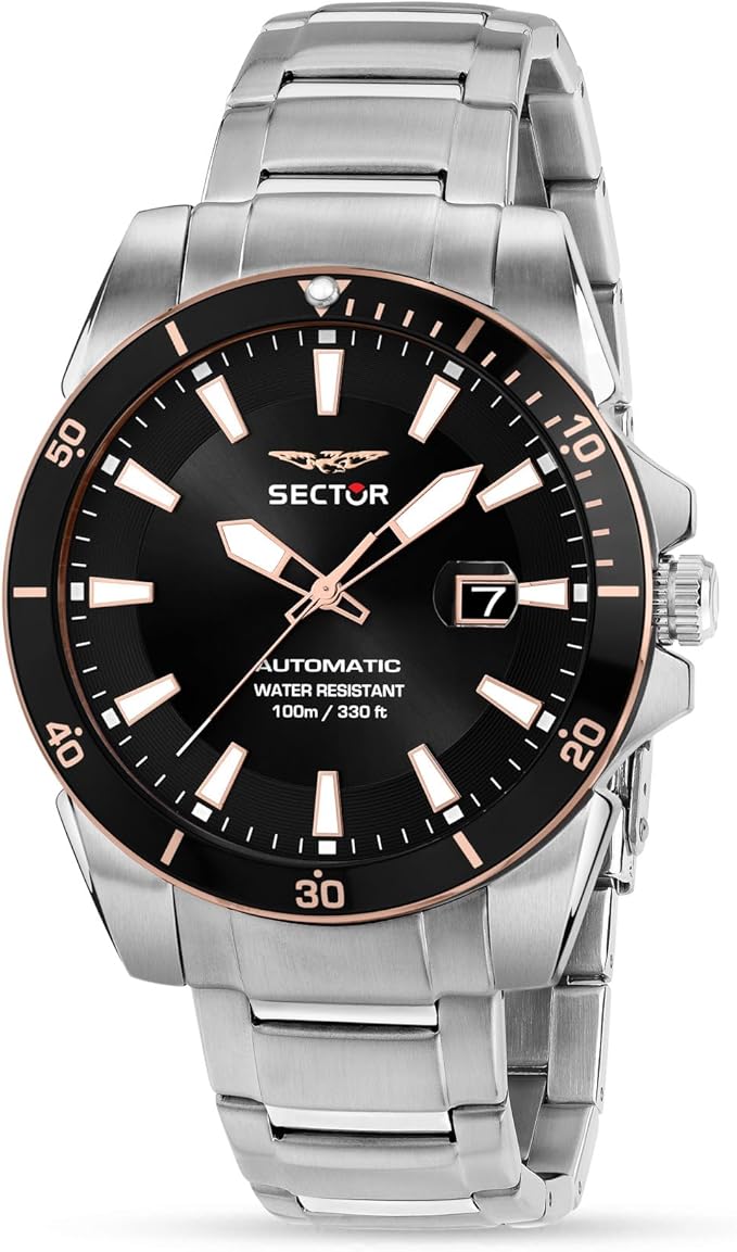 Sector No Limits Orologio Uomo, Automatico, Analogico, Collezione 450 - R3223276004