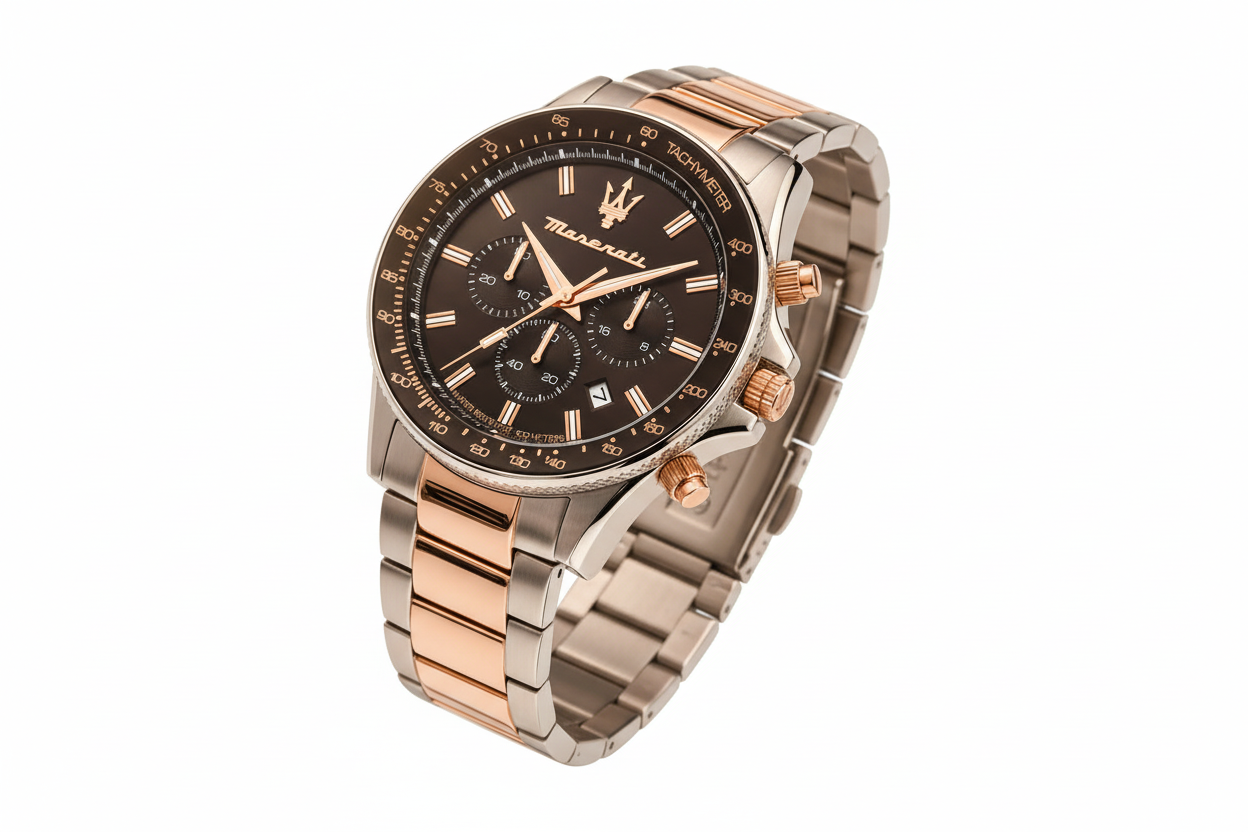 Maserati Sfida Orologio Uomo, Cronografo, Analogico - 43mm  R8873640021