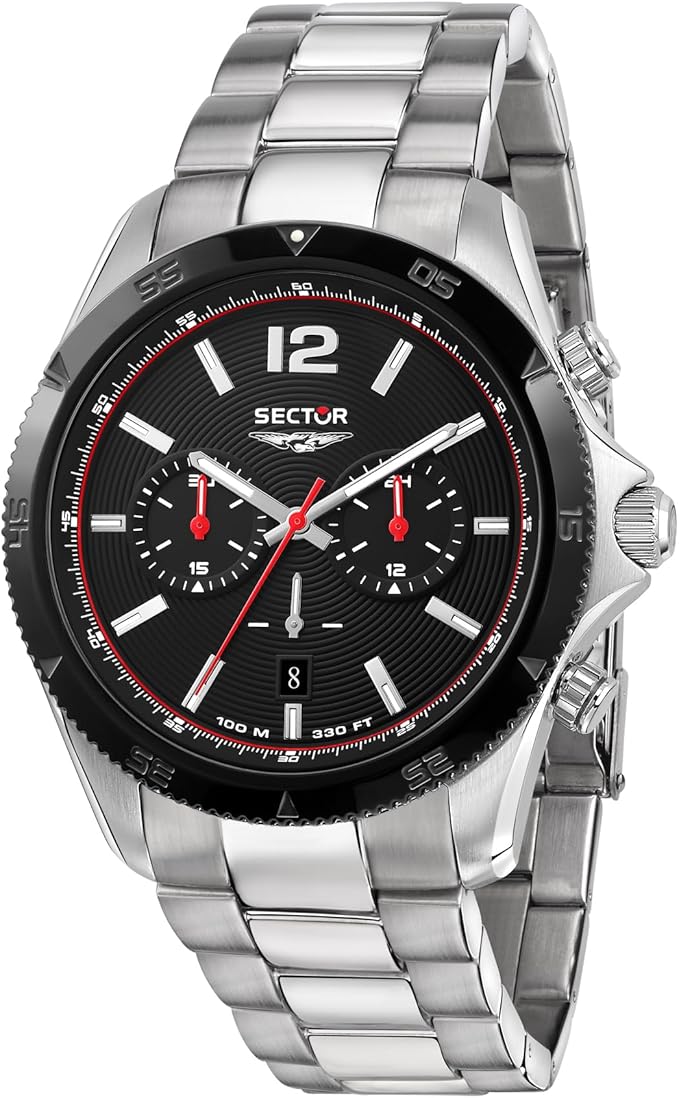 Sector No Limits 650 Orologio Uomo Cronografo in Acciaio - R3273631004