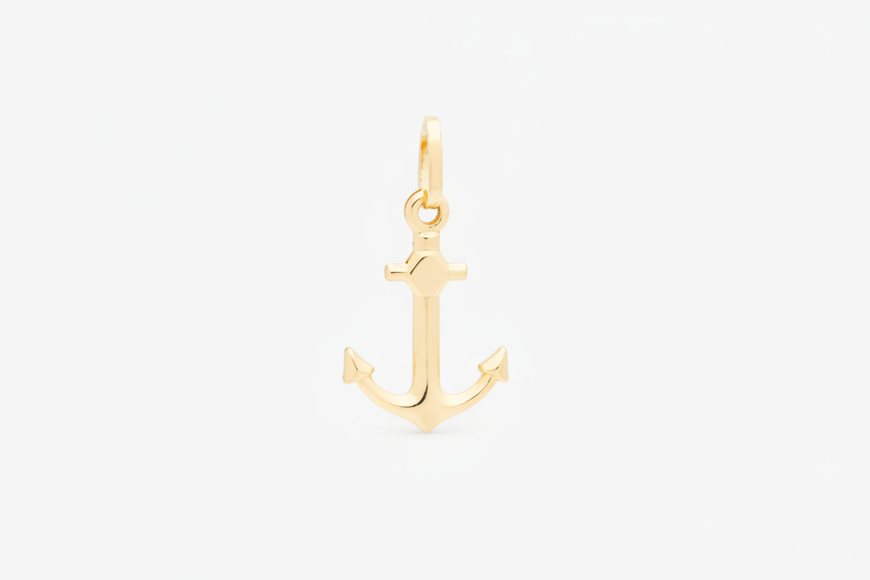 Ciondolo ancora in oro 18 carati CIO01