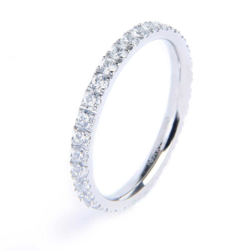Marlù anello veretta con zirconi 1,7mm 31AN0013W